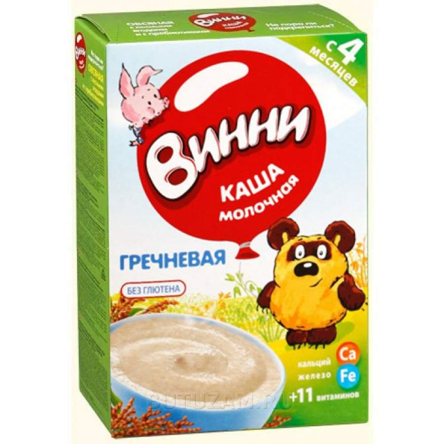 Nestle® Безмолочная гречневая каша с черносливом, 200гр