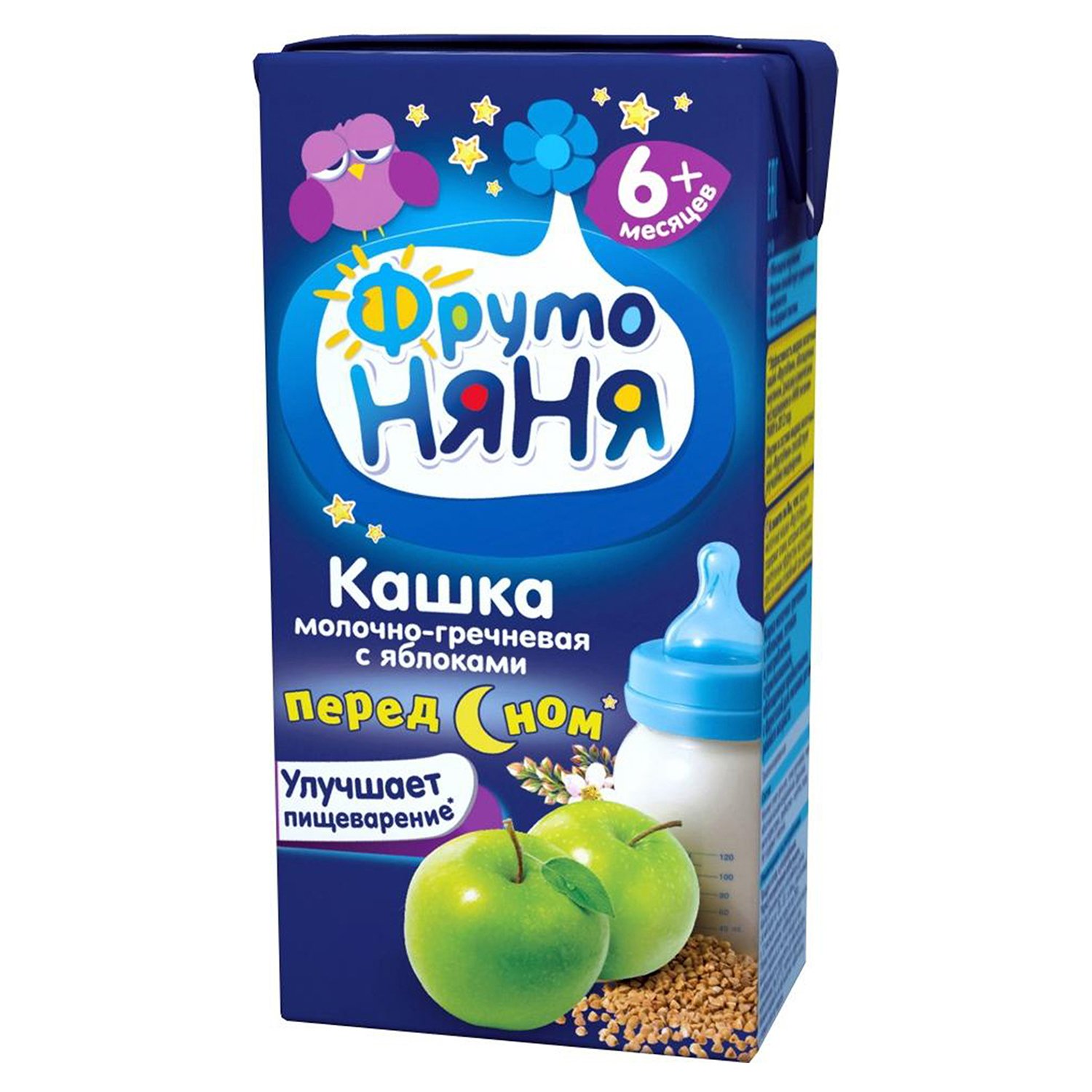 Фрутоняня каша 250г гречкаяблоко