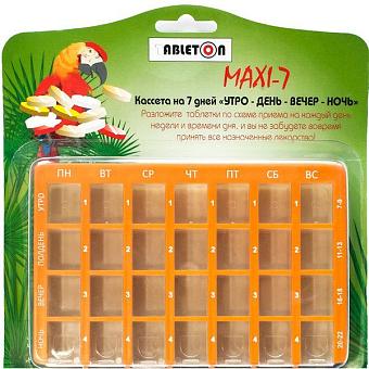 Таблетон Макси-7 контейнер д/хранения ЛС на 7 дней по 4 приема