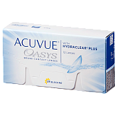 Линзы контактные ACUVUE (Акувью) Oasys (-5.25/8.4/14.0) 12 шт.