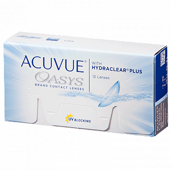 Линзы контактные ACUVUE (Акувью) Oasys (-5.25/8.4/14.0) 12 шт.