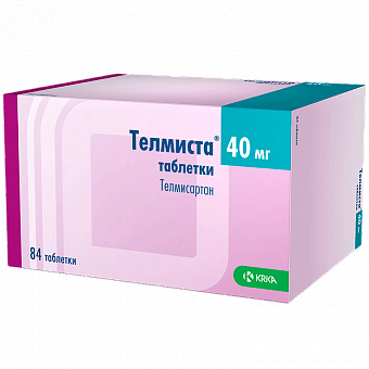 Телмиста таб. 40мг №84