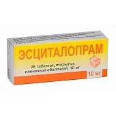 Эсциталопрам таб. п/о 10мг №28