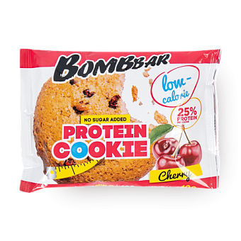 БомбБар Печенье протеиновое Вишня 40г