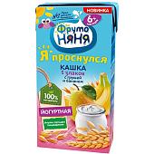 Фруто Няня каша мол. йогуртная 5 злаков ,груша,банан 200мл