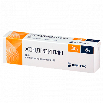 Хондроитин-Вертекс гель 5% 30г 
