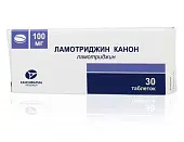 Ламотриджин Канон таб. 100 мг №30