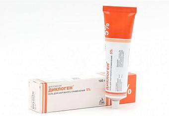 Диклоген гель 5% 100г