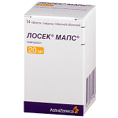 Лосек Мапс таб. 20мг №14 