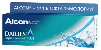 Линзы контактные Dailies Aqua Comfort Plus R8,7 (-1,5) №30