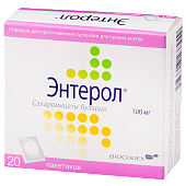 Энтерол пор. д/сусп. 100мг №20