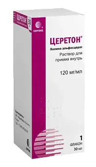 Церетон р-р д/приема внутрь 120мг/мл 30мл флак