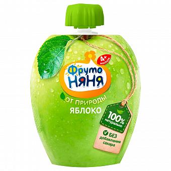 Фруто Няня пюре яблоко натуральное 90г м/уп