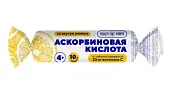 Аскорбиновая к-та с сахаром Солнышко Мультифорте таб. №10 Лимон