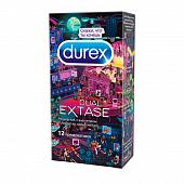Презервативы Дюрекс №12  DUAL EXTASE Фил Дудл 