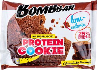 БомбБар Печенье протеиновое Шоколадный брауни 40г