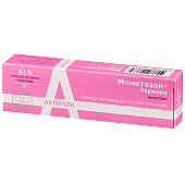 Мометазон-Акрихин крем 0,1% 15г 