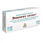 Энкорат Хроно таб. п/о пролонг. д-я 500мг №30