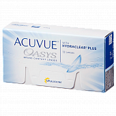 Линзы контактные ACUVUE (Акувью) Oasys (-3.75/8.4/14.0) 12 шт.